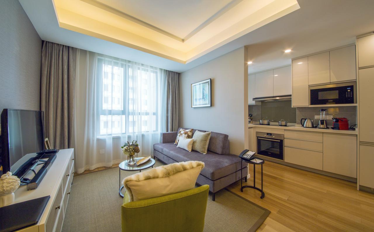 שנגחאי One Sunland Serviced Suites Managed By Lanson Place מראה חיצוני תמונה
